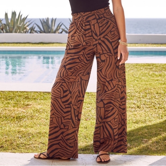 Rails Brendan Wide Leg Pants in Moroccan Nights - Picture 4 of 14